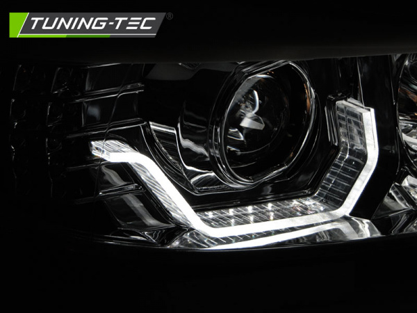 3D LED Angel Eyes Scheinwerfer für BMW 3er E90/E91 05-08 chrom mit LED Blinker